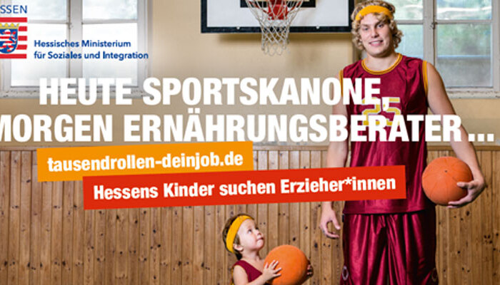 Heute Sportskanone morgen Ernährungsberater - Kampagne